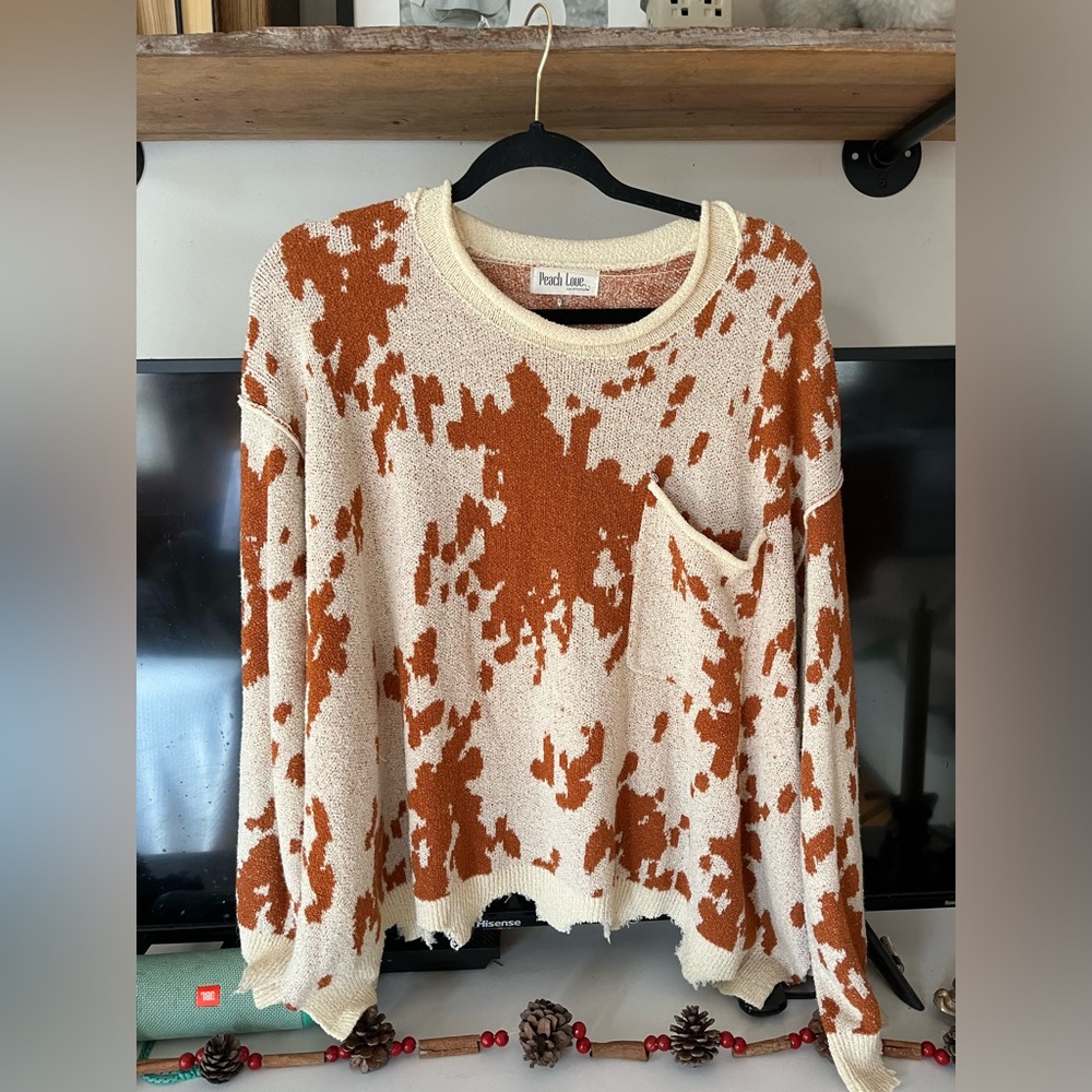 Peach Love California Sweater